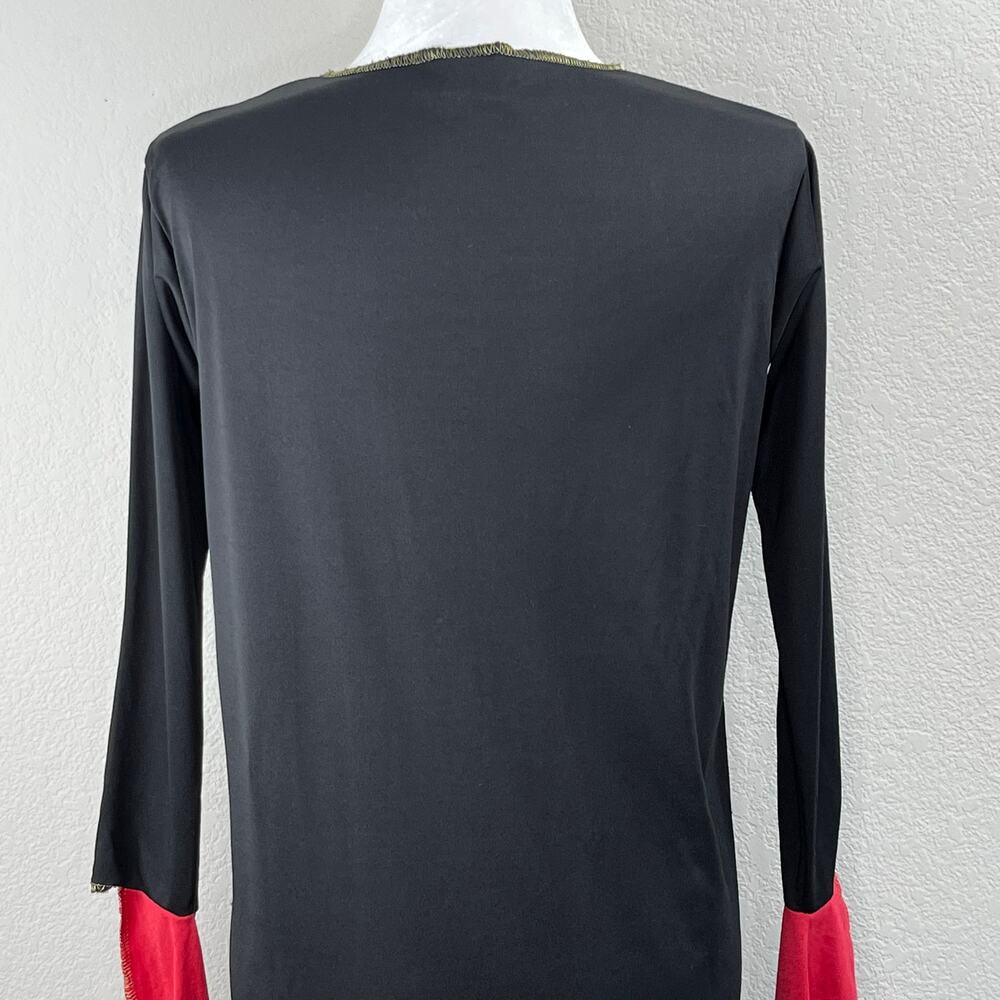 Rubies Halloween Costume Cosplay Black Red Gothic Vampiress Dress Adult Large - Picture 8 of 12